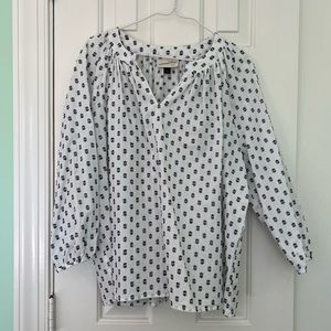 Universal Thread Peasant Blouse